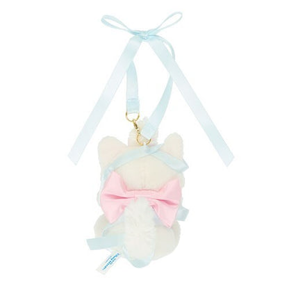 Japan Tokyo Disney Resort The Aristocats Marie Plush Toy Charm Blue Christmas