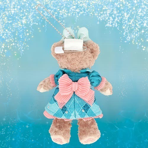Japan Tokyo Disney Sea 25th Sparkling Jubilee ShellieMay Plush Keychain Duffy