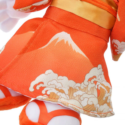 Japan Tokyo Disney Store Minnie Mouse  Plush Toy in Kimono Japan Original