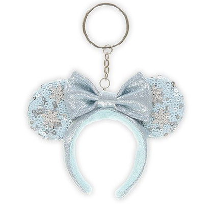 Japan Tokyo Disney Resort Key Chain Headband Elsa Frozen Fantasy Springs
