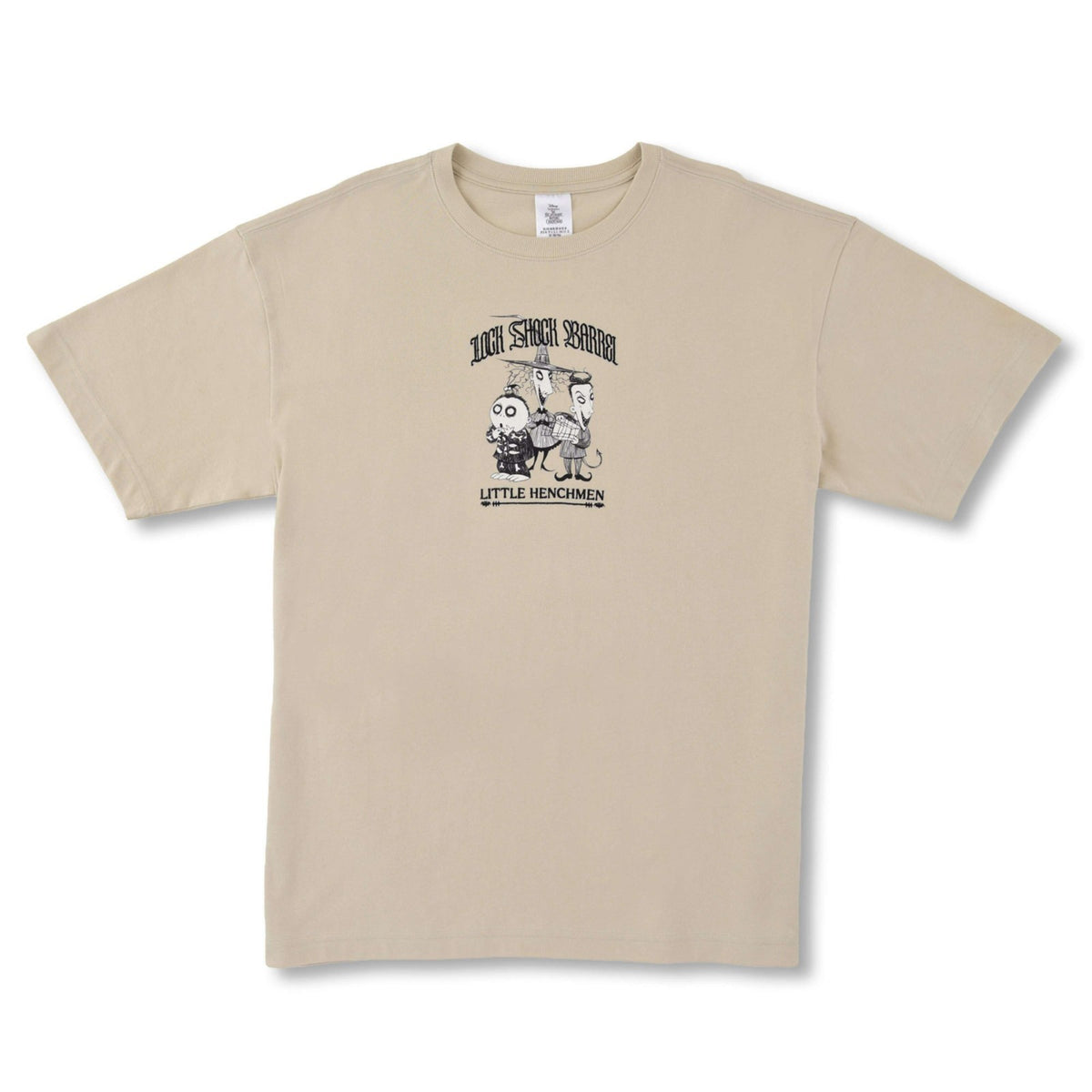 Japan Tokyo Disney Store Lock Shock Barrel T-Shirt Nightmare Before Christmas