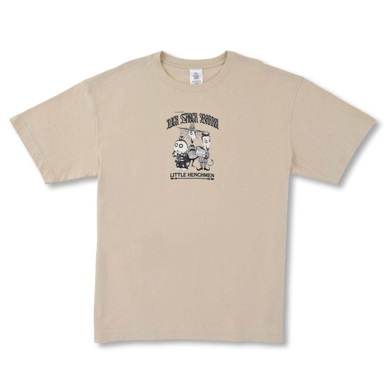 Japan Tokyo Disney Store Lock Shock Barrel T-Shirt Nightmare Before Christmas