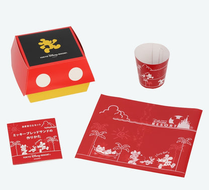 Japan Tokyo Disney Resort Tomorrowland Terrace Play house set Hamburger Mickey