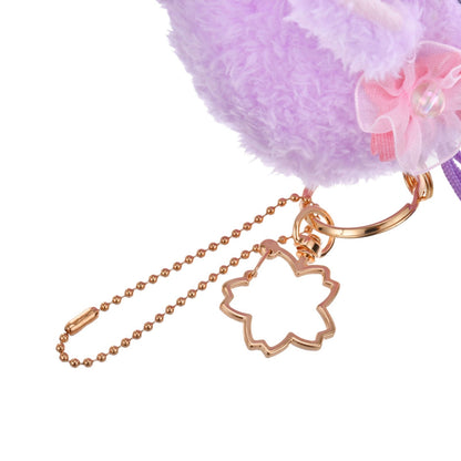 Japan Tokyo Disney Store Lumpy Plush Toy Keychain Sakura Collection 2026 Pooh