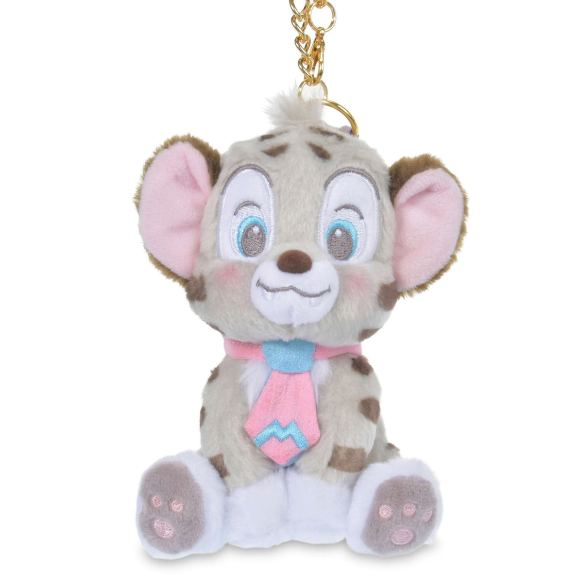 Japan Tokyo Disney Store UniBEARsity Limi Tiger Plush Toy Keychain Max