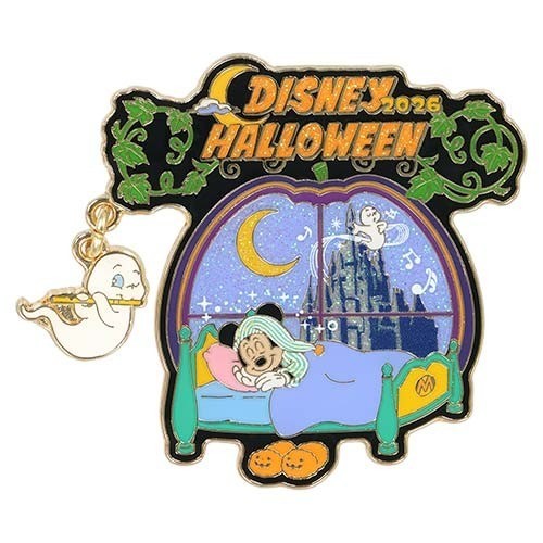 Japan Tokyo Disney Resort Mickey Pin Badge Halloween 2026