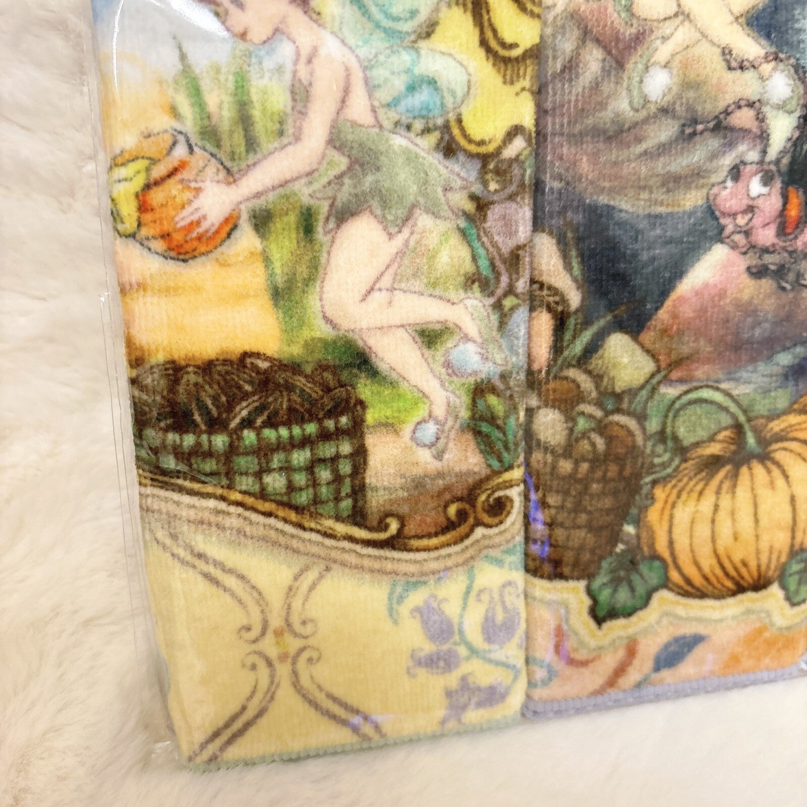 Japan Tokyo Disney Resort Mini Towel Set Tinker Bell Fantasy Springs