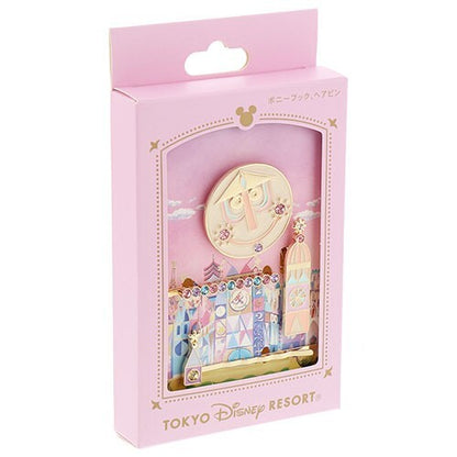 Japan Tokyo Disney Resort Pony hook & hairpin It's a Small World