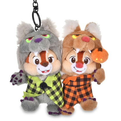 Japan Tokyo Disney Store Chip and Dale Plush Toy Keychain Halloween 2026