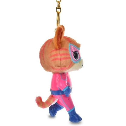 Japan Tokyo Disney Store Genie Plush Toy Keychain SUPER KITTIES