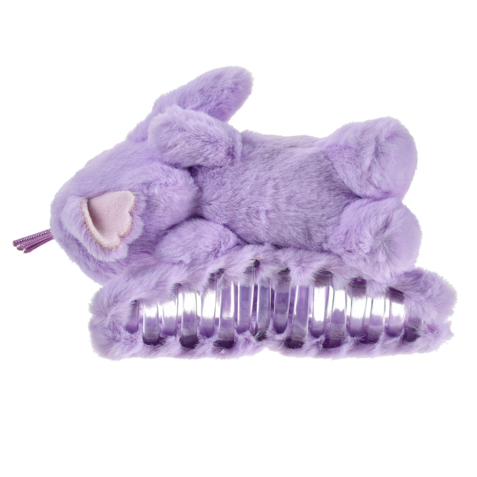 Japan Tokyo Disney Store Lumpy Hair Clip with Hug Plush Style Winnie the Pooh