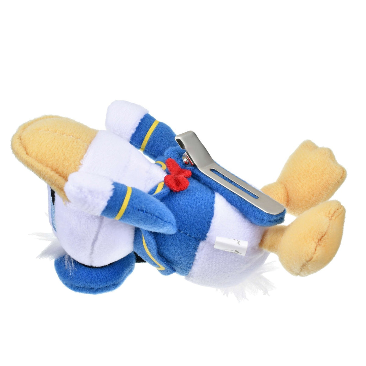 Japan Tokyo Disney Store Donald Duck Hair Clip Flat Plush Toy Style