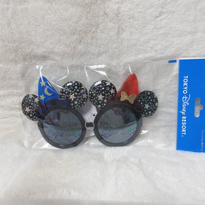 Japan Tokyo Disney Resort Fashion sunglasses Mickey Minnie black FANTASIA STAR