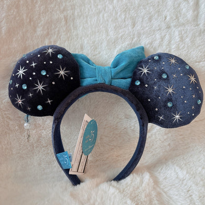 Japan Tokyo Disney Resort Sea 25th Sparkling Jubilee Headband Ears Cap Hat