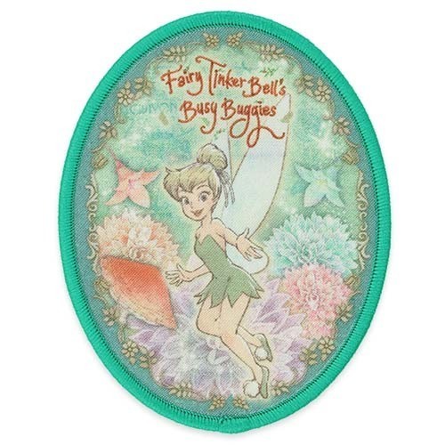 Japan Tokyo Disney Resort Fairy Tinkerbell Busy Buggy Patch accessories