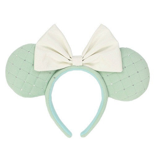Japan Tokyo Disney Resort Headband Minnie Mouse Green 2025