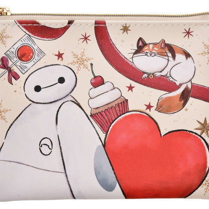 '+Japan Tokyo Disney Store Baymax & Mochi Pouch (S) Flat Holiday Gift