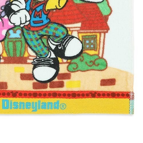 Japan Tokyo Disney Resort 43rd Anniversary Opening ToonTown Wash Towel
