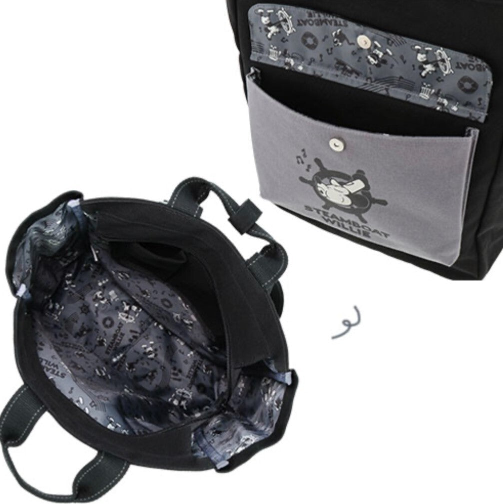 Japan Tokyo Disney Resort Mickey Steamboat Willie 2023 backpack