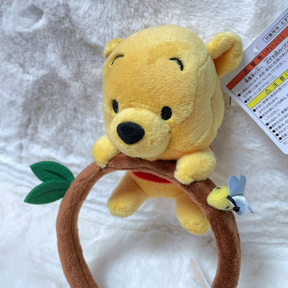 Japan Tokyo Disney Resort Store Ears HeadBand Hat Winnie the Pooh Plush