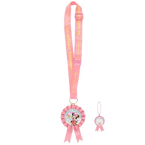 Japan Tokyo Disney Resort Minnie Mouse Birthday Rosette