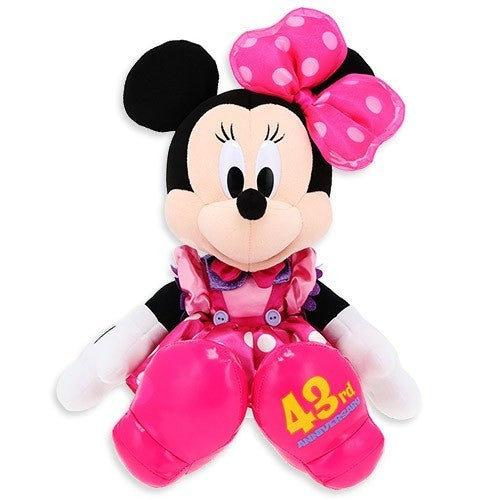 Japan Tokyo Disney Resort 43rd Anniversary Opening ToonTown Minnie Plush Toy